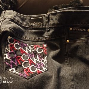 Jeans  "Rocawear" black size16
